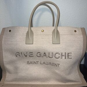 YSL CANVAS TOTE